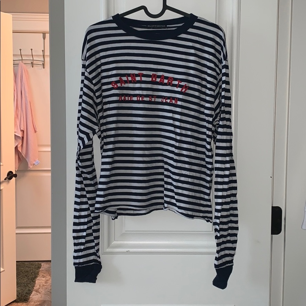 Brandy Melville - Striped Long Sleeve Shirt